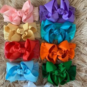 Baby headband bow lot